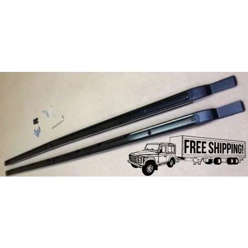 Aftermarket Black Short Roof Rails - Lr3/Lr4 1