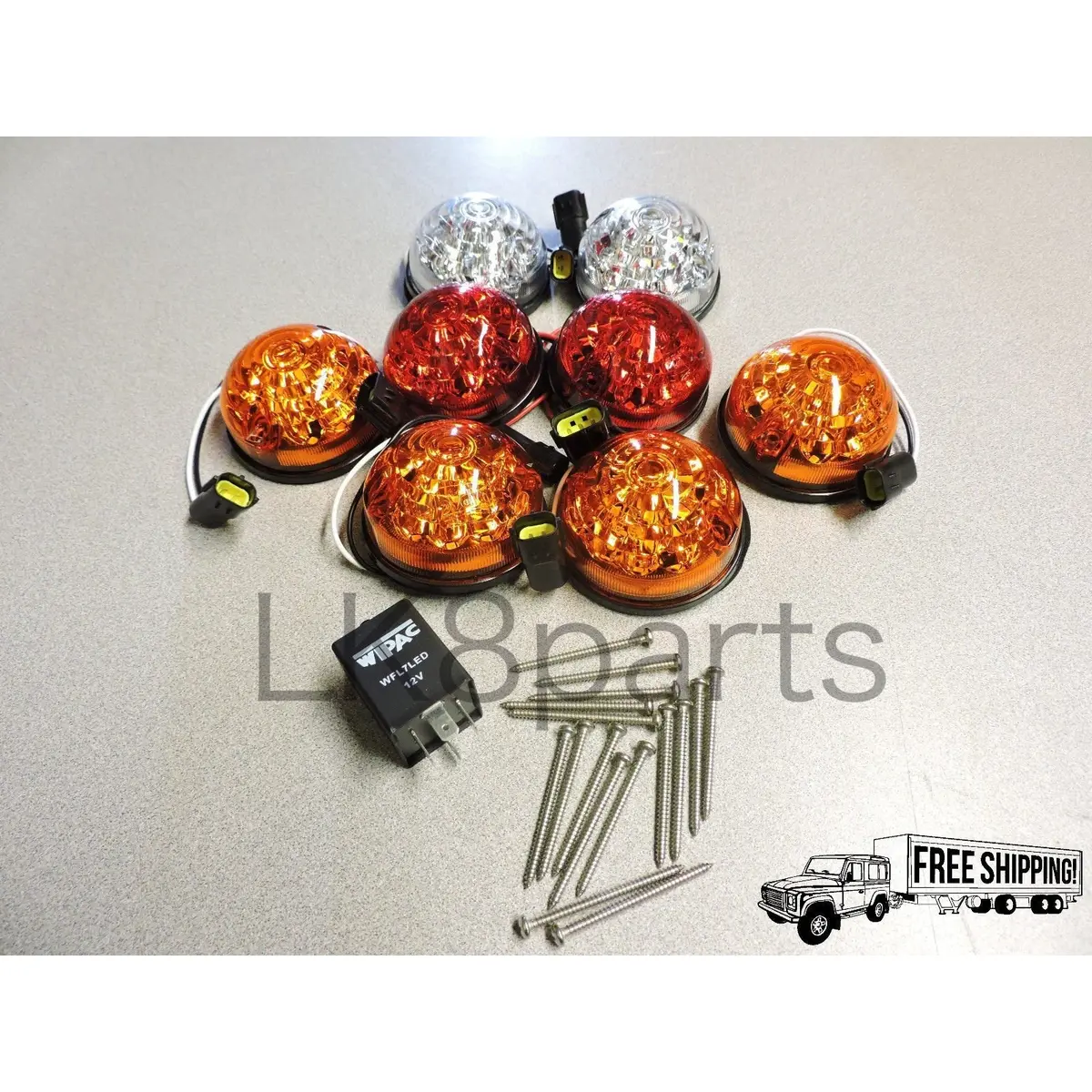 Defender 73Mm Wipac Led Upgrade Lamp Kit 1