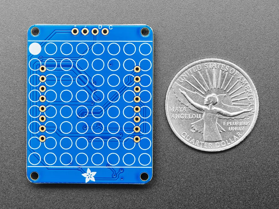 Adafruit 1.2" 8X8 Led Matrix Backpack 1