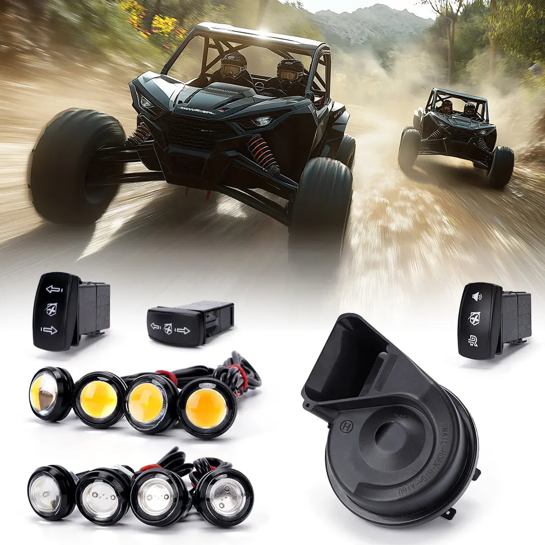 Utv Street Legal Kit - Turn Signal / Brake Light And Horn Kit 1