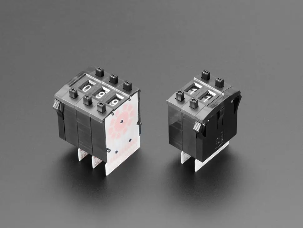 Mechanical Decade Counters - Large Size - Pack Of 5 1