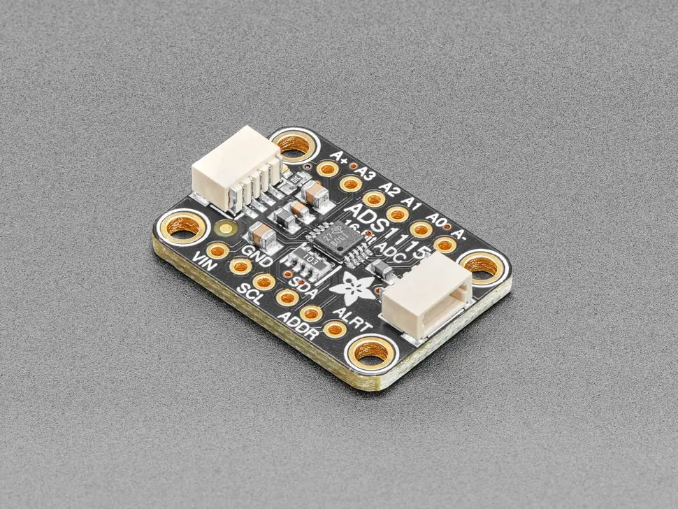 Ads1115 16-Bit Adc - 4 Channel With Programmable Gain Amplifier - Stemma Qt / Qwiic 1