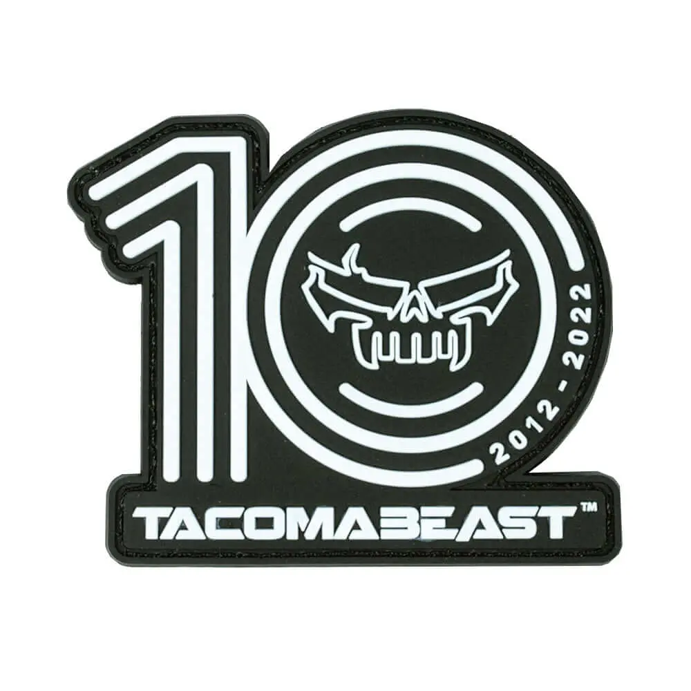 10 Year Anniversary Pvc Patch 1
