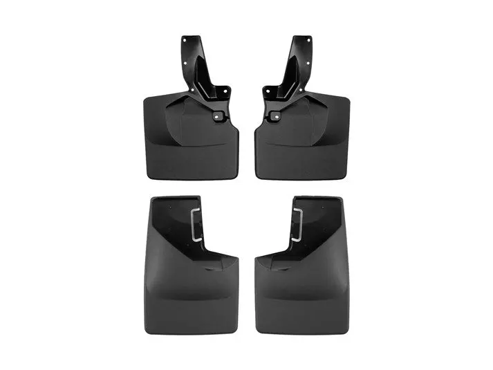 Weathertech No Drill Mud Flaps For 2021+ Ford Bronco W/ 315 Tires & Steel Bumper Front & Rear Set | 110140-120145 1