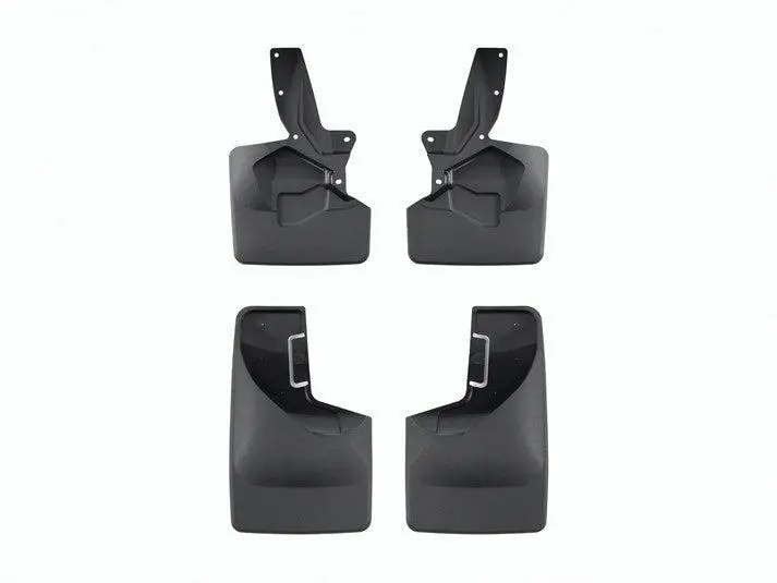 Weathertech No Drill Mud Flaps For 2021+ Ford Bronco W/ Steel Bumper Front & Rear Set | 110148-120151 1