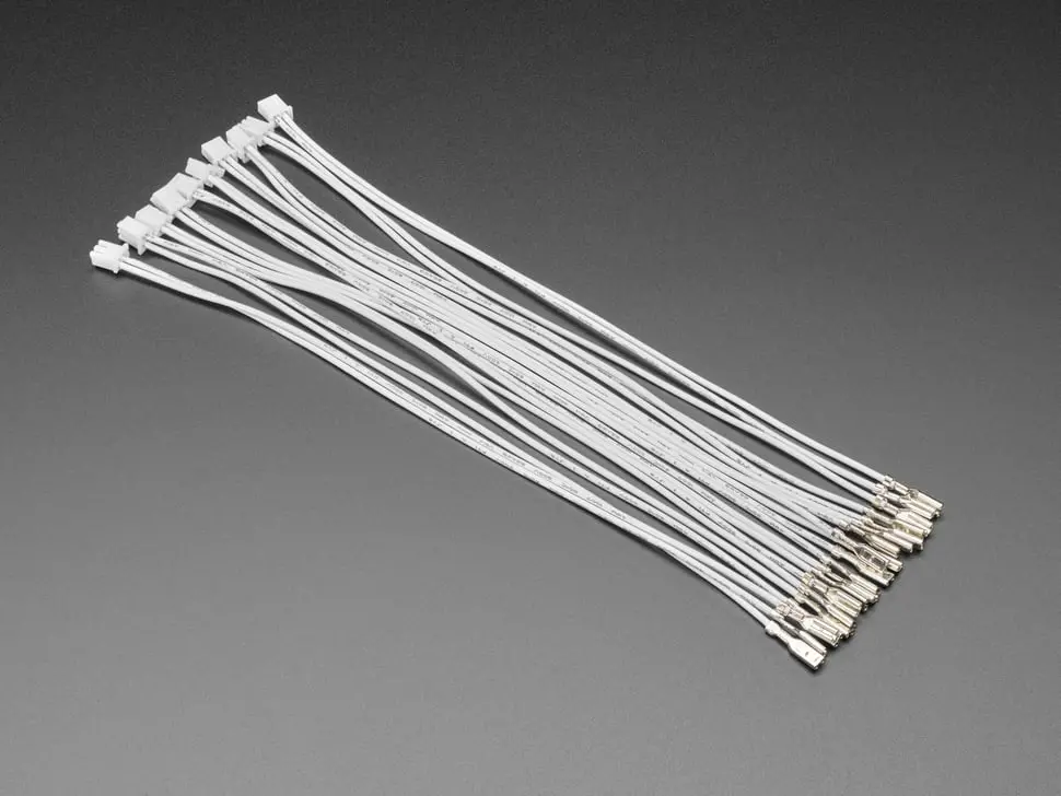 Arcade Button Quick-Connect Wire Pairs - 0.11" (10 Pack) 1