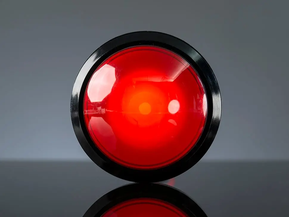 Massive Arcade Button With Led - 100Mm Red 1