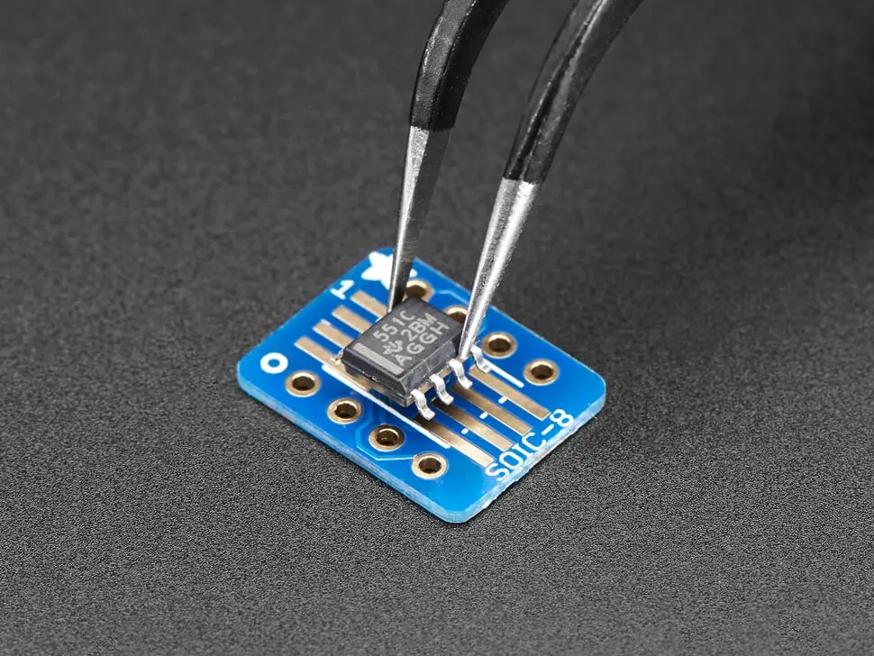 Smt Breakout Pcb For Soic-8, Msop-8 Or Tssop-8 - 6 Pack 1
