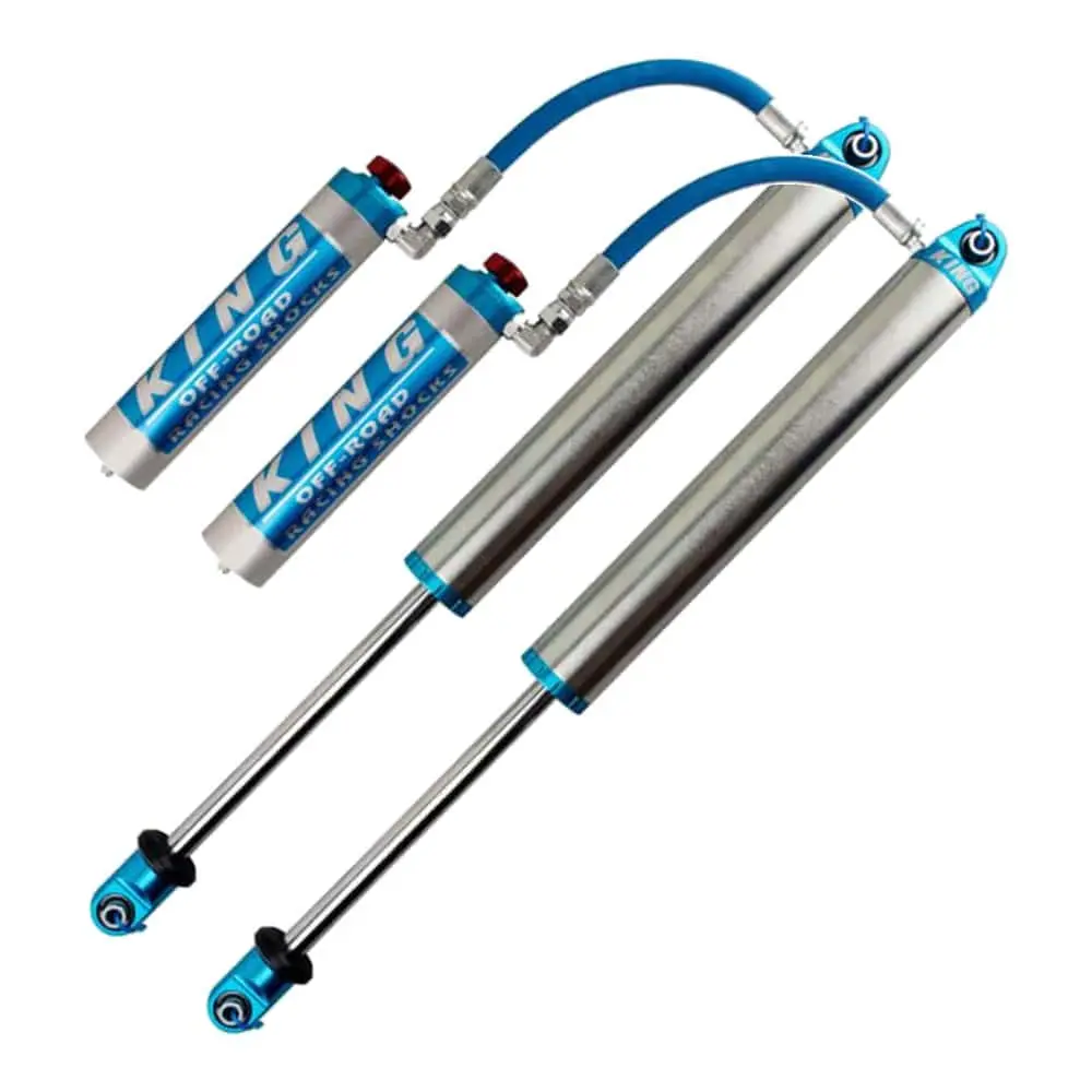 12" 2.5 Pr Smoothie Shock Hose Remote Reservoir W/Adjuster | With Click Adjuster 1