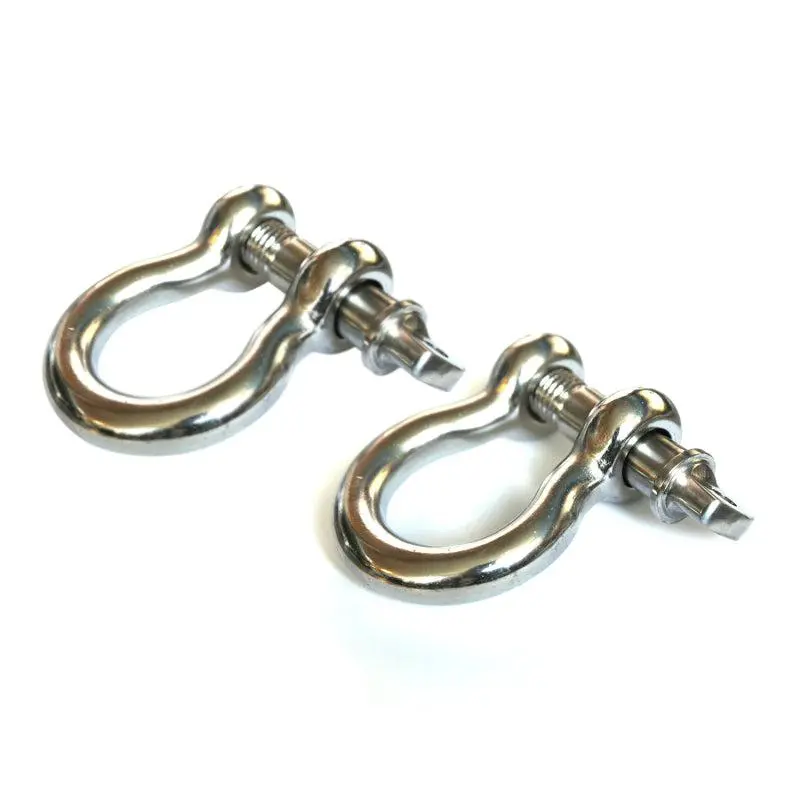 Rugged Ridge Stainless Steel 3/4In D-Shackles | 11235.05 1