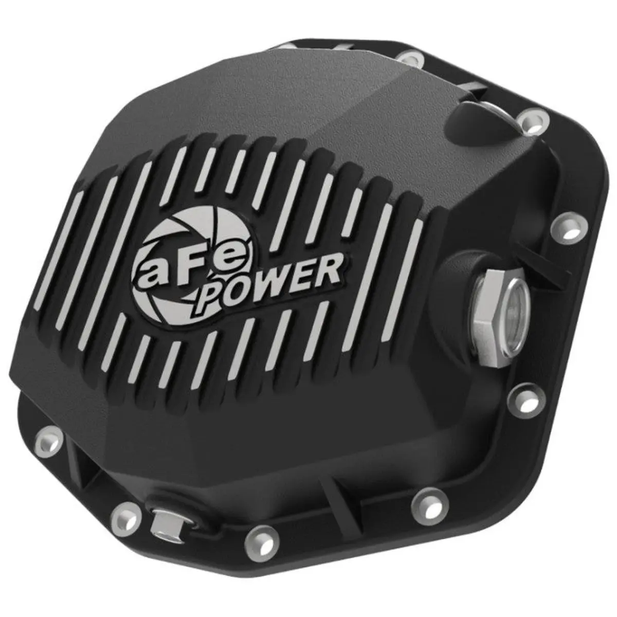 Afe Power 2021 Ford Bronco W/ Dana M220 Differential Cover Black Street Series W/ Machined Fins | 46-71290B 1