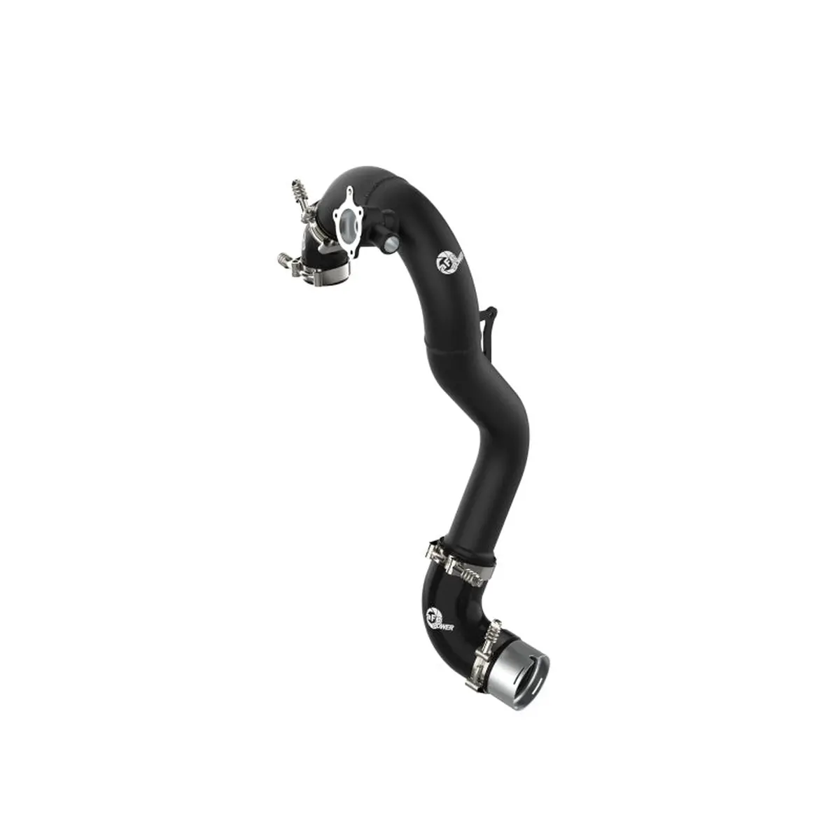 Afe Power Bladerunner 3 In Aluminum Hot Charge Pipe 2.3L Black For 2021-2024 Ford Bronco | 46-20578-B 1