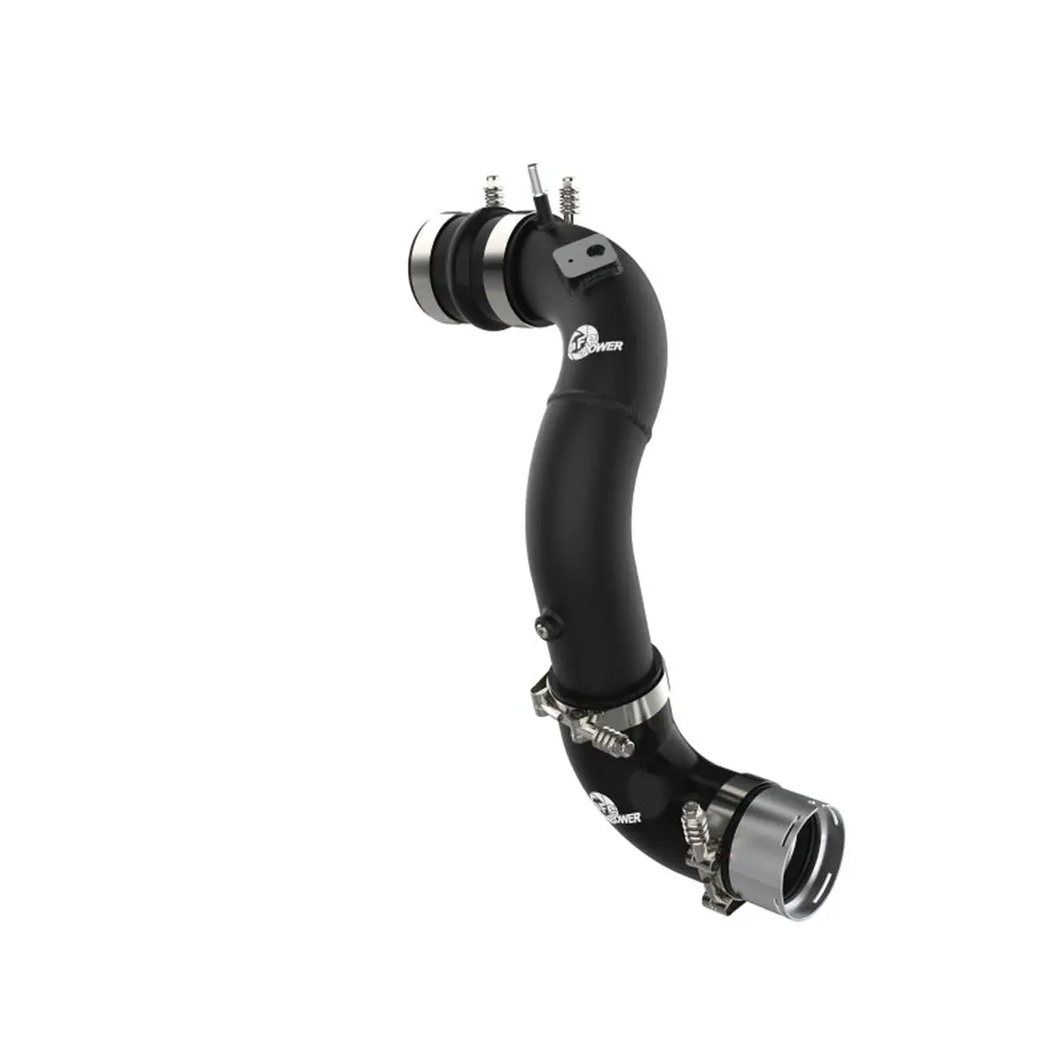 Afe Power Bladerunner 3In Aluminum Cold Charge Pipe - Black - 2.3L For 2021-2024 Ford Bronco | 46-20579-B 1