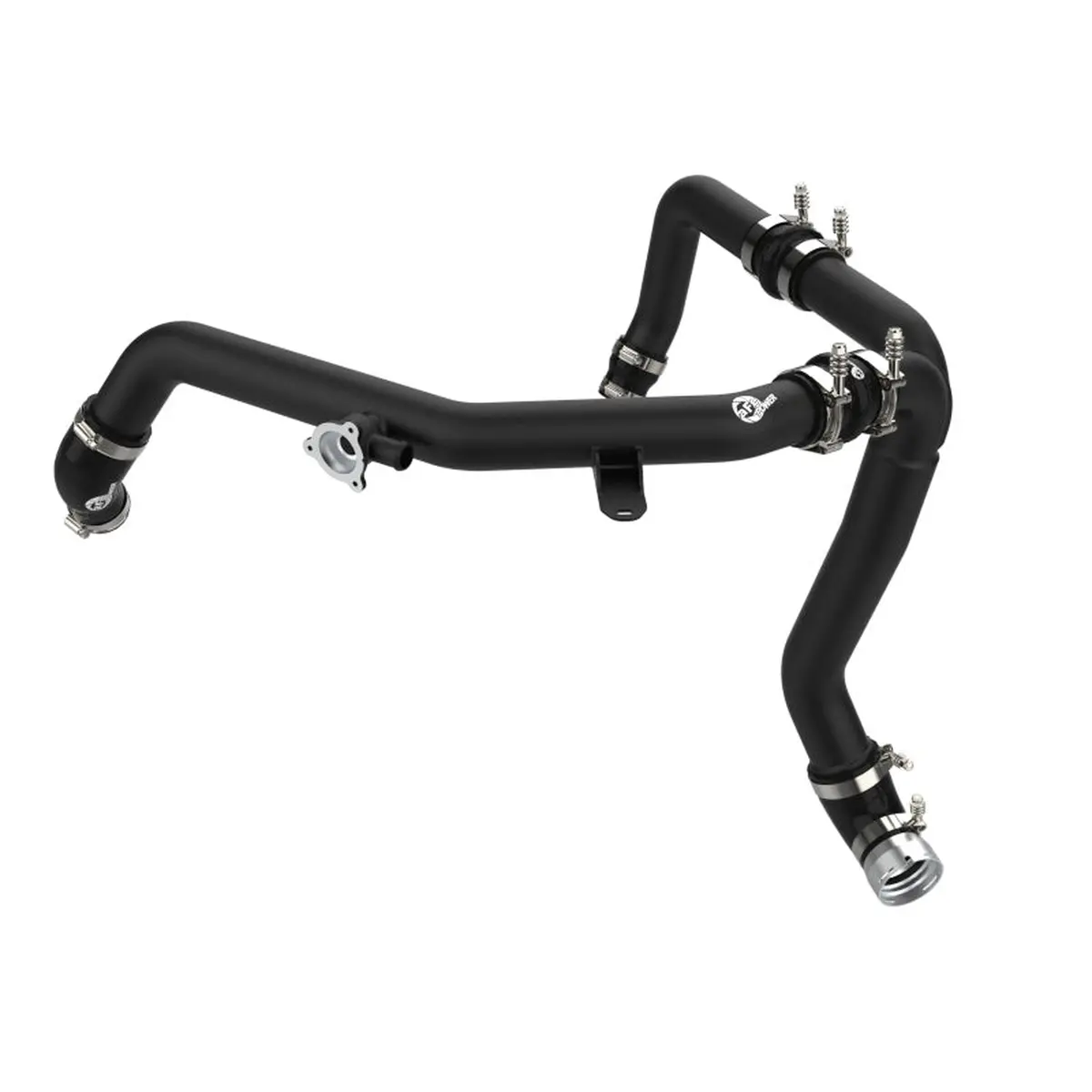 Afe Bladerunner 2.25 In To 2.5 In Aluminum Hot Charge Pipe Black For 2021+ Ford Bronco 2.7L | 46-20588-B 1
