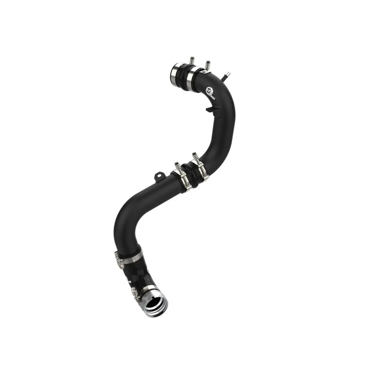 Afe V6-2.7Lt Bladerunner 2.75In Alum Cold Charge Pipe - Black For 2021+ Ford Bronco | 46-20589-B 1
