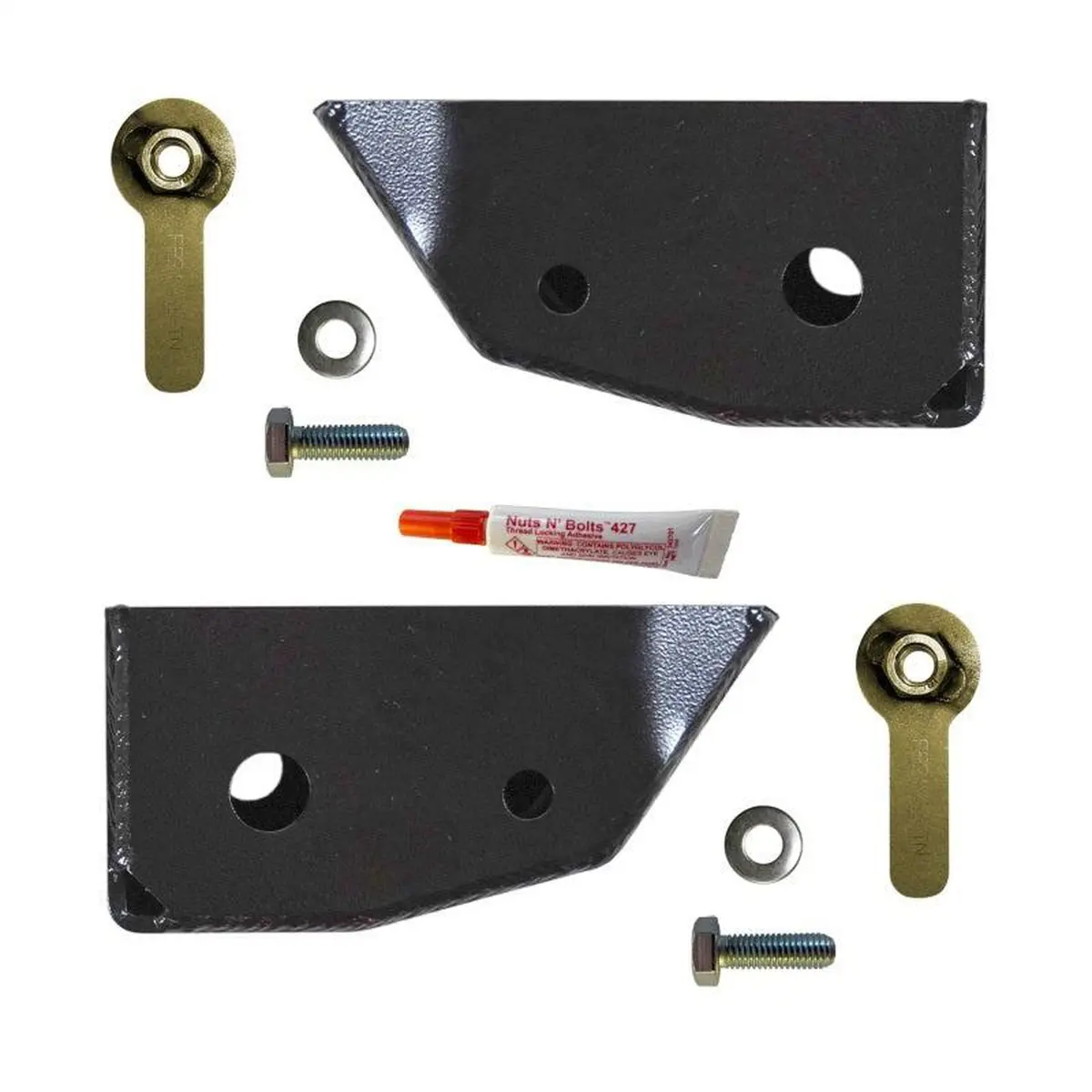 Skyjacker Rear Lower Shock Skid Plates Kit For 2021+ Ford Bronco | Fb21rss 1