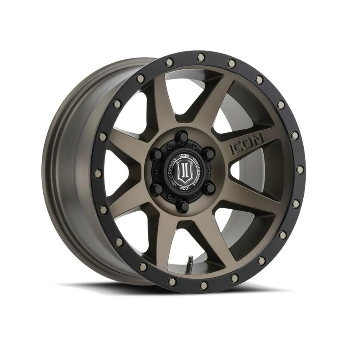 Icon Rebound 17X8.5 6X5.5 0Mm Offset 4.75In Bs 106.1Mm Bore Bronze Wheel 1