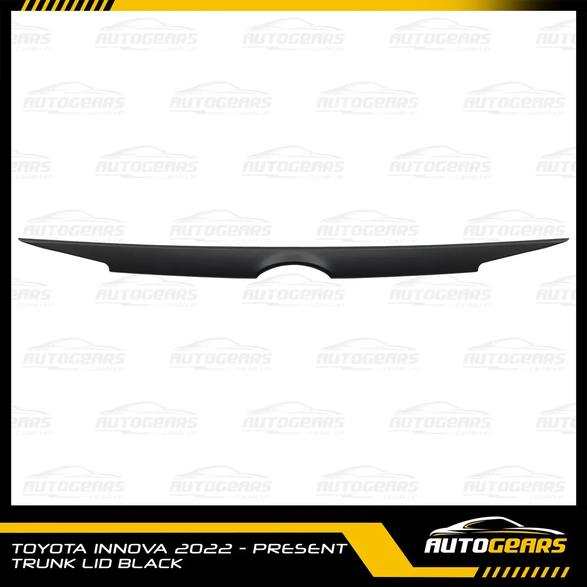 Toyota Innova (2022 - 2026) Trunk Lid Cover Black 1