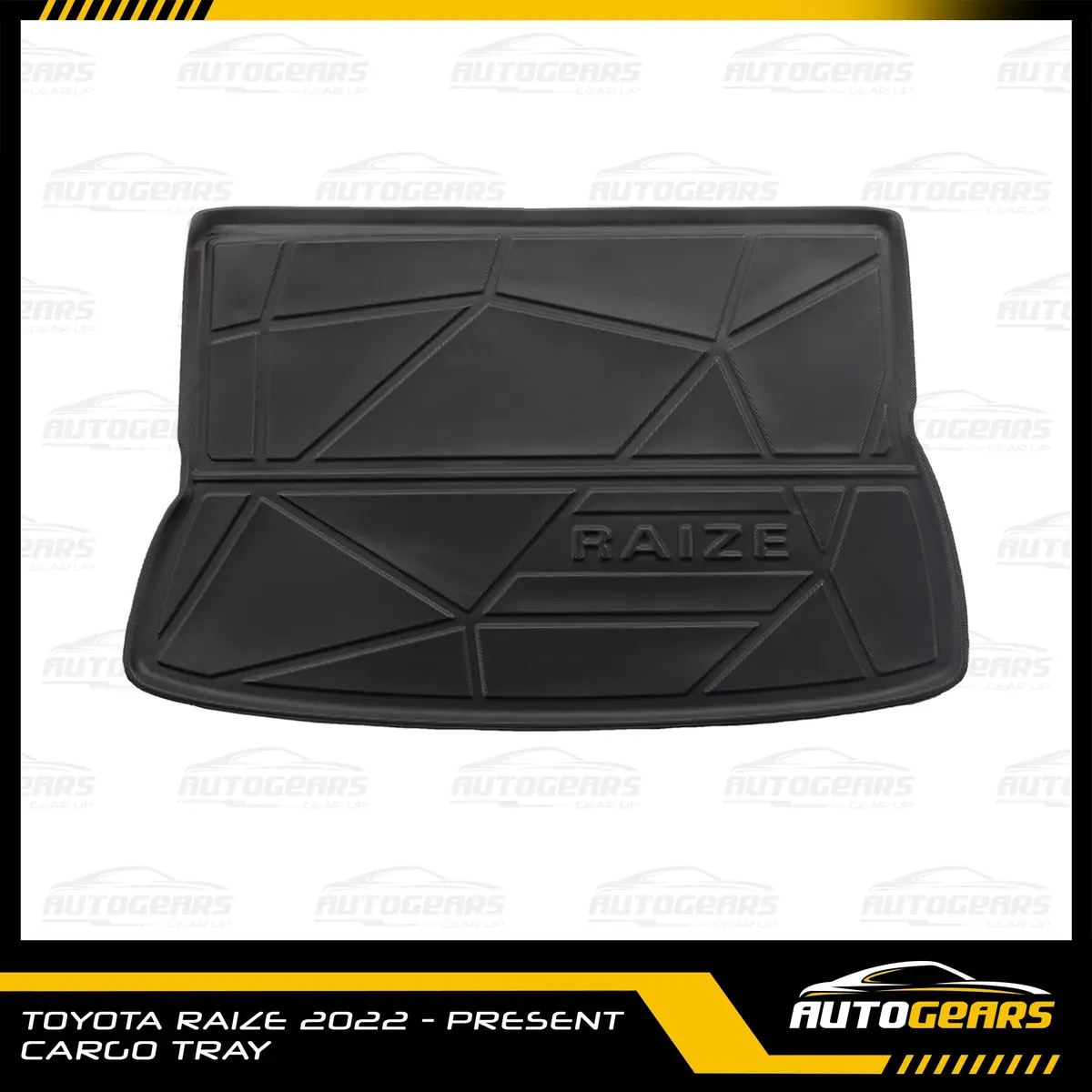Toyota Raize (2022 - 2025) Trunk Tray | Cargo Tray 1