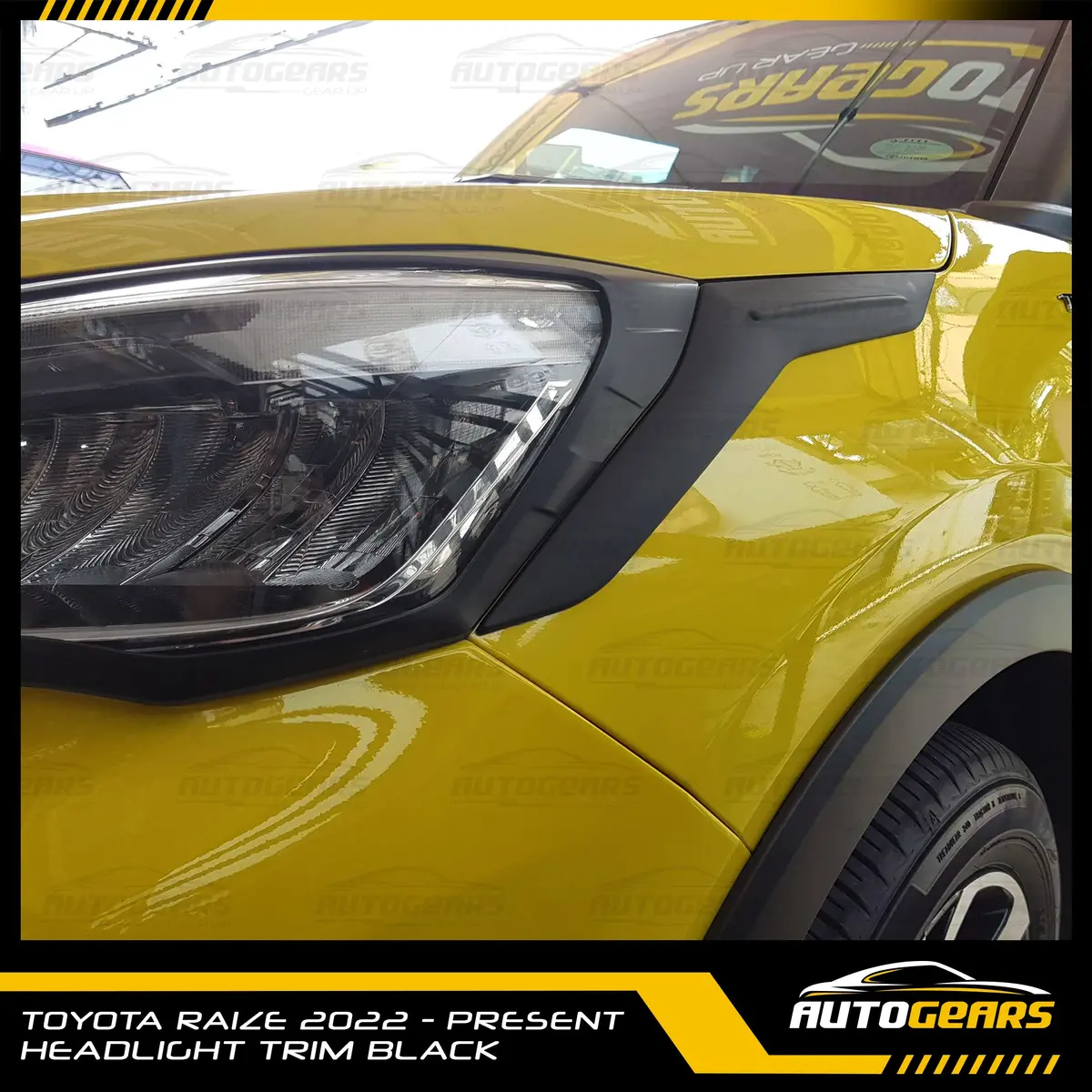 Toyota Raize (2022 - 2026) Headlight Trim 1