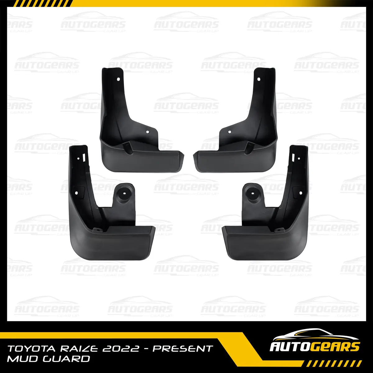 Toyota Raize (2022 - 2026) Mudguards 1