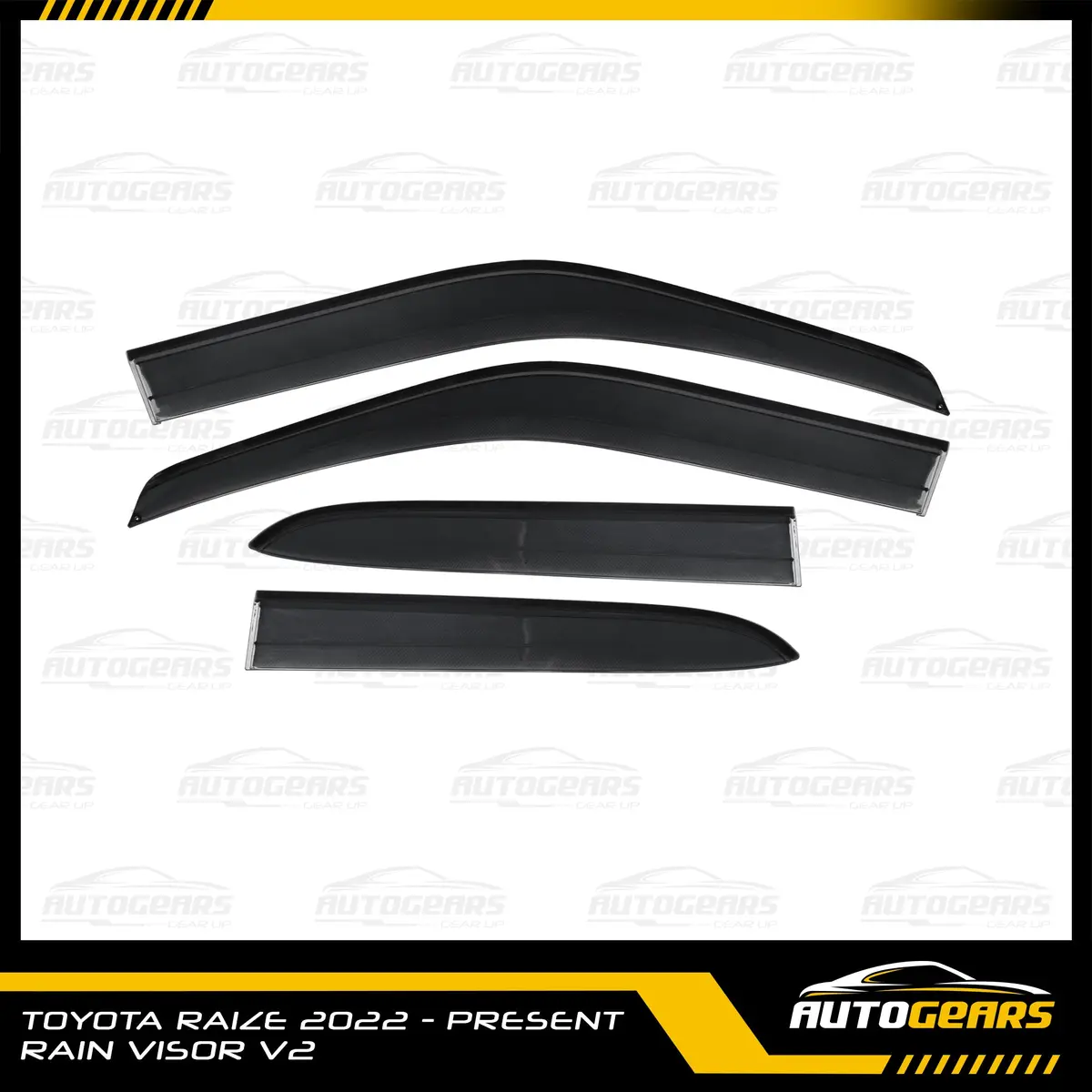 Toyota Raize (2022 - 2026) Rain Visor V2 1