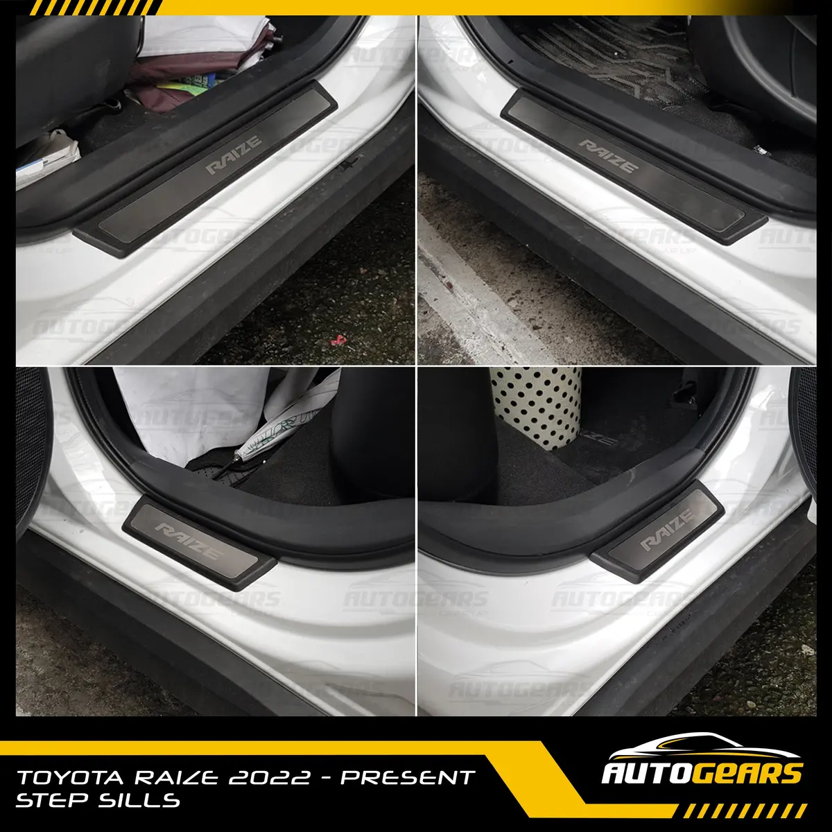 Toyota Raize (2022 - 2026) Step Sills 1