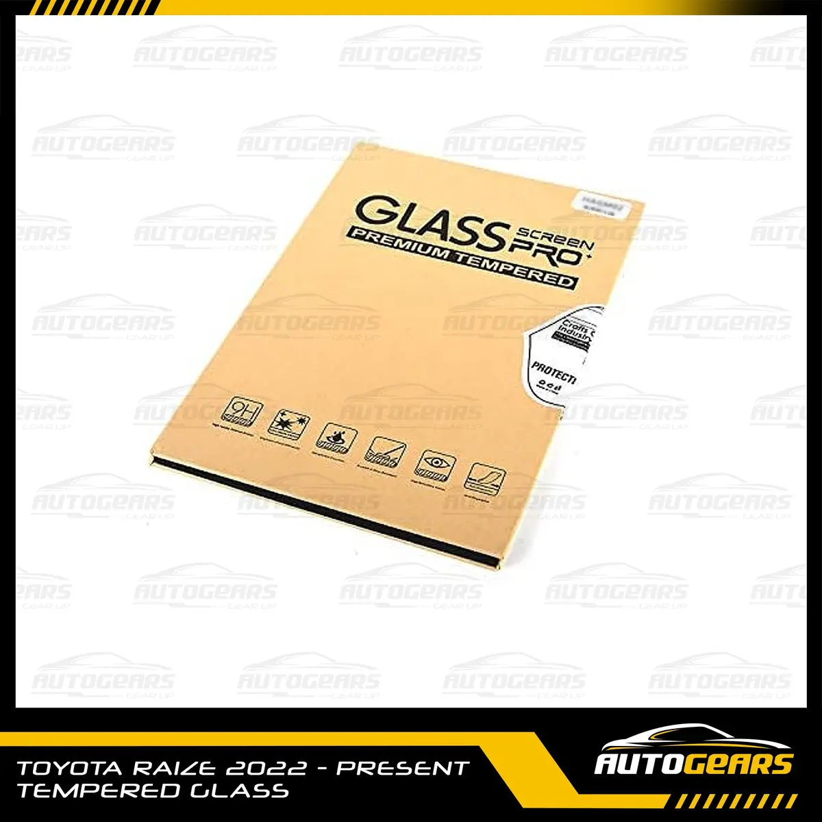 Toyota Raize Turbo (2022 - 2026) Infotainment Tempered Glass 1