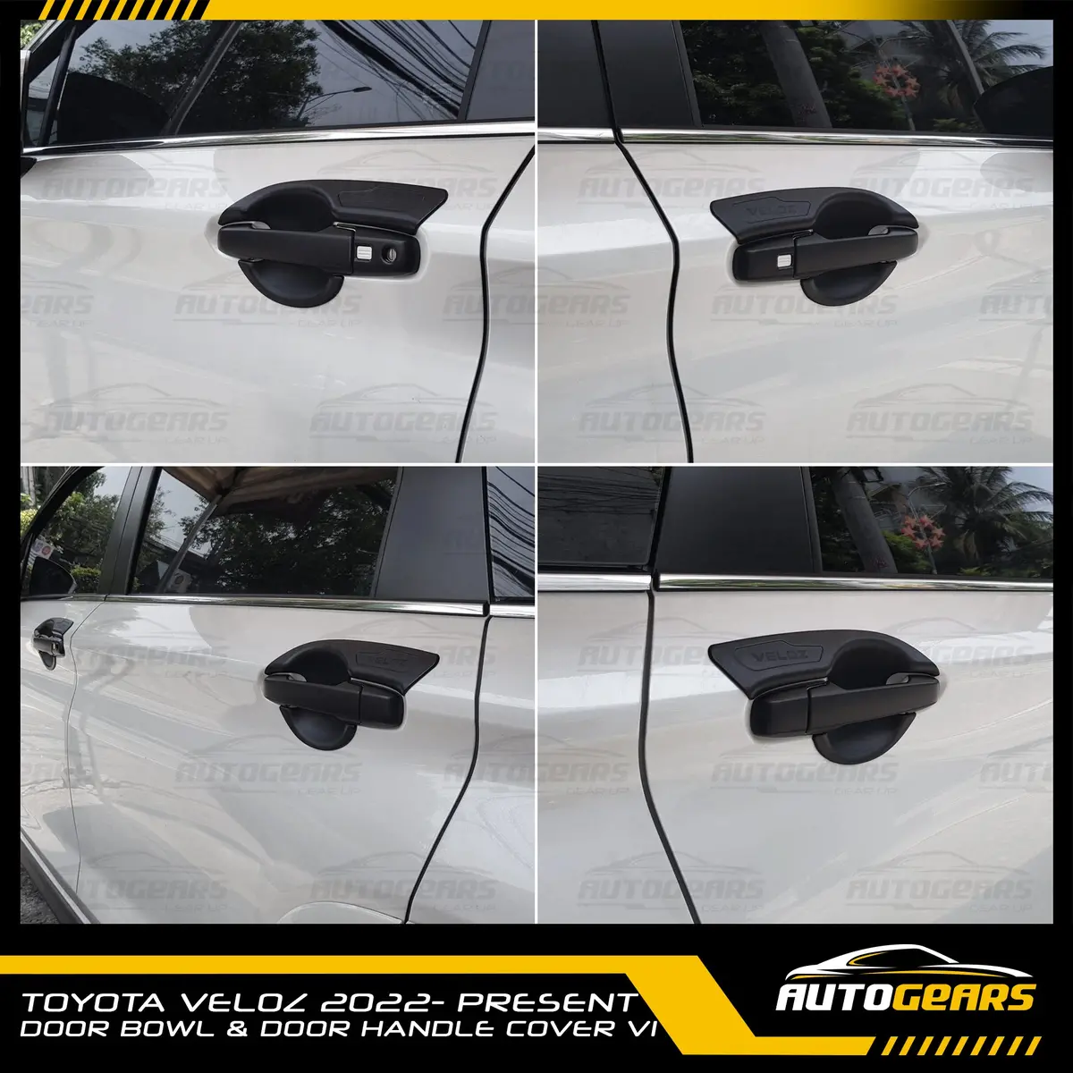 Toyota Veloz (2022 - 2026) Door Bowl & Door Handle Cover Set V1 1