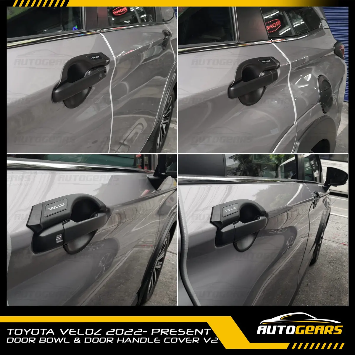 Toyota Veloz (2022 - 2026) Door Bowl & Door Handle Cover Set V2 1