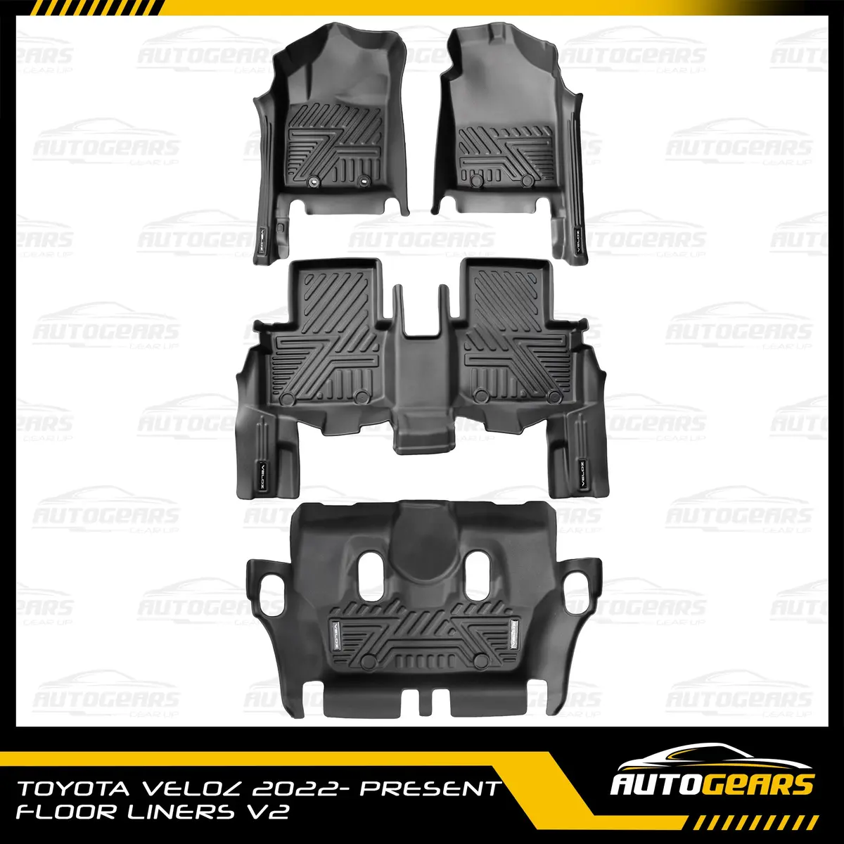 Toyota Veloz (2022 - 2026) 5D Extended Deep Dish Matting | Floor Liners V2 1