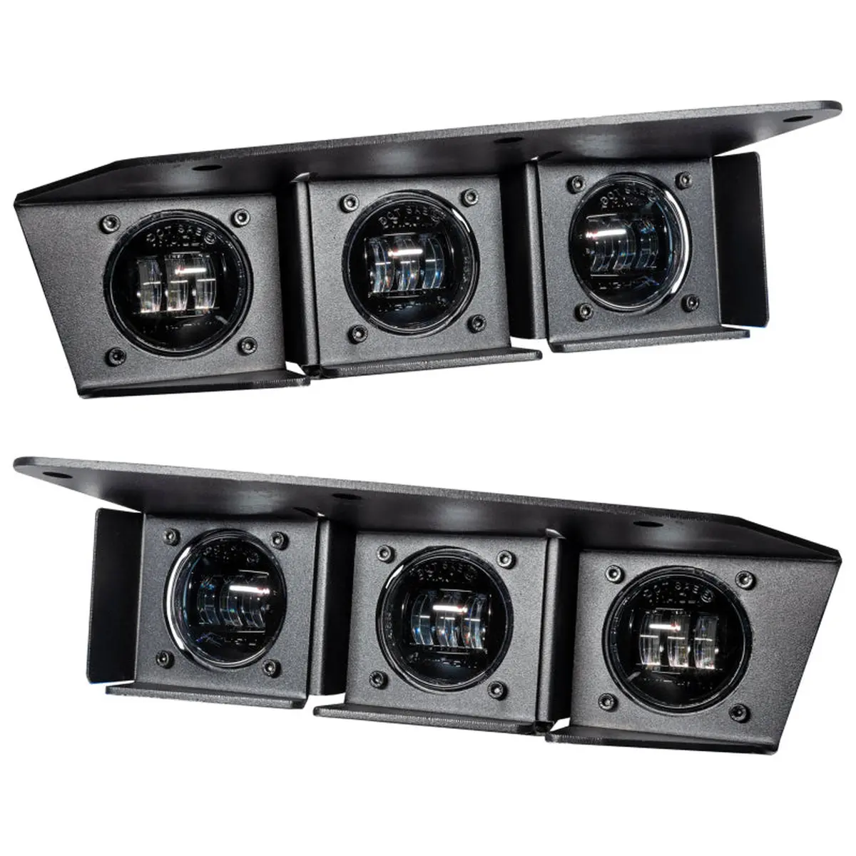 Oracle Lighting 21-22 Ford Bronco Triple Led Fog Light Kit For Modular Bumper - White 1