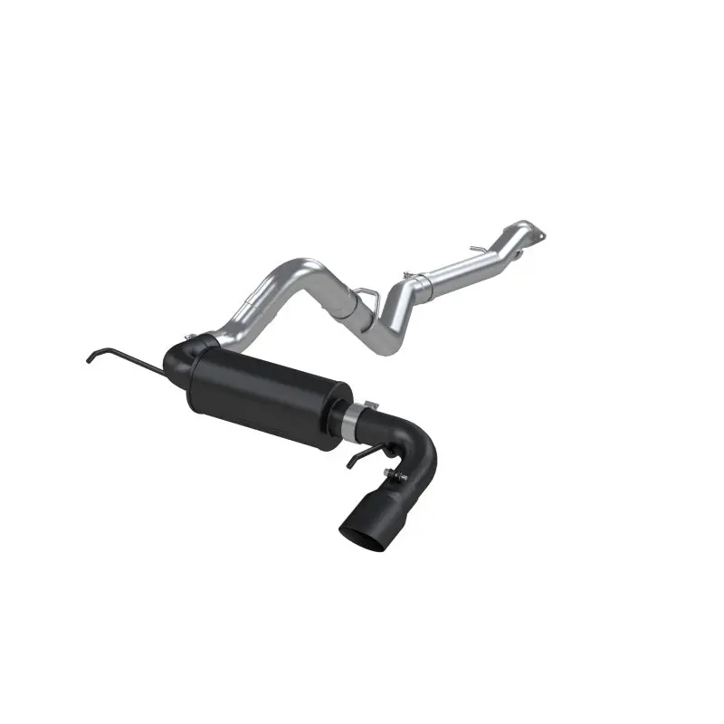 Mbrp 3" Cat-Back Single Side Exit 2021+ Ford Bronco 2.3L/2.7L Ecoboost Black Aluminized Steel 1