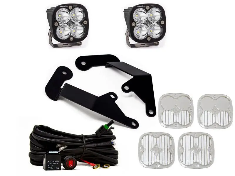 Baja Designs 21+ Ford Bronco Sport Squadron Sport Spot Led Light Pods - Clear | 447687 1