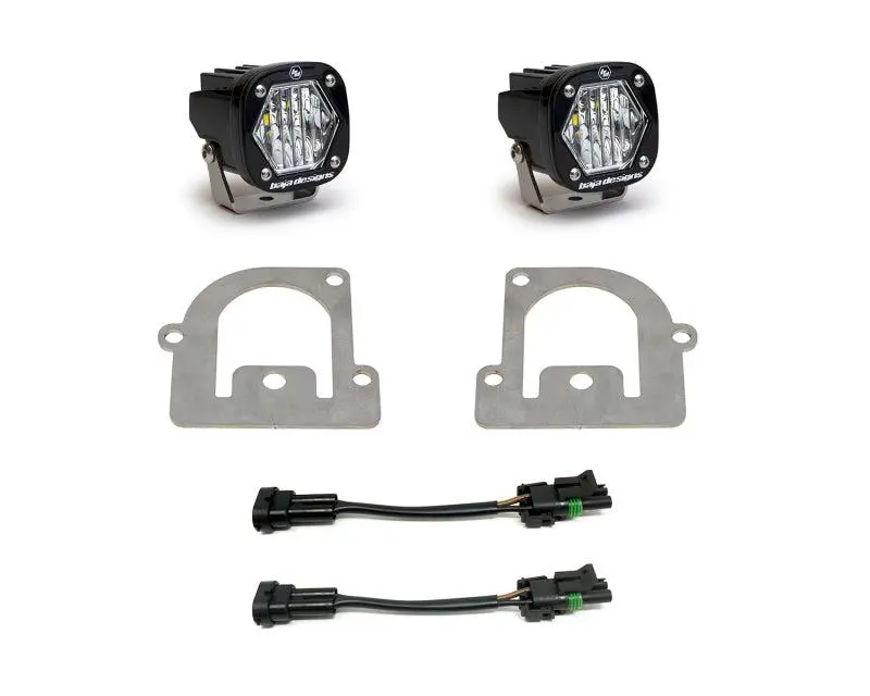 Baja Designs 21+ Ford Bronco Sport S1 Wc Led Fog Pocket Light Kit - Clear | 447682 1