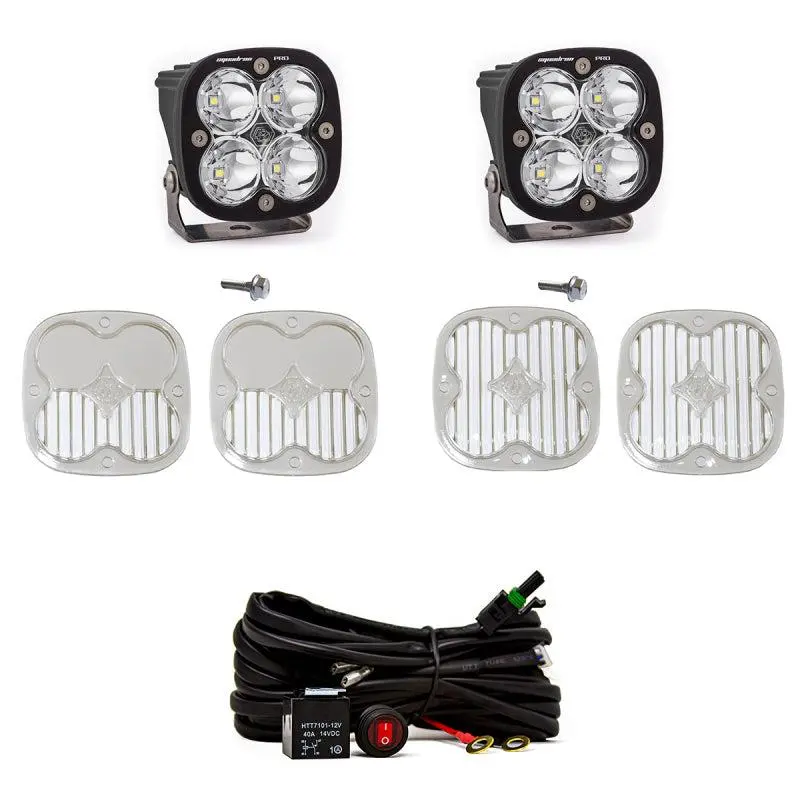 Baja Designs 2021+ Ford Bronco A Piller Light Kit Squadron Pro Spot | 447754 1
