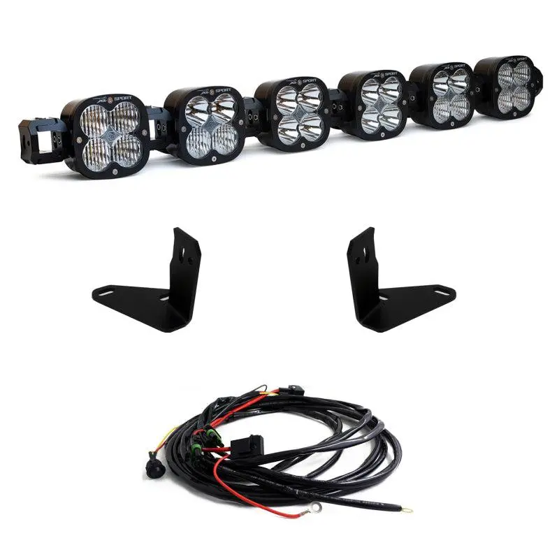 Baja Designs 6Xl Linkable Bumper Light Kit - Ford 2021+ Bronco & 2022+ Bronco Raptor W/ Modular Bumper | 447750 1