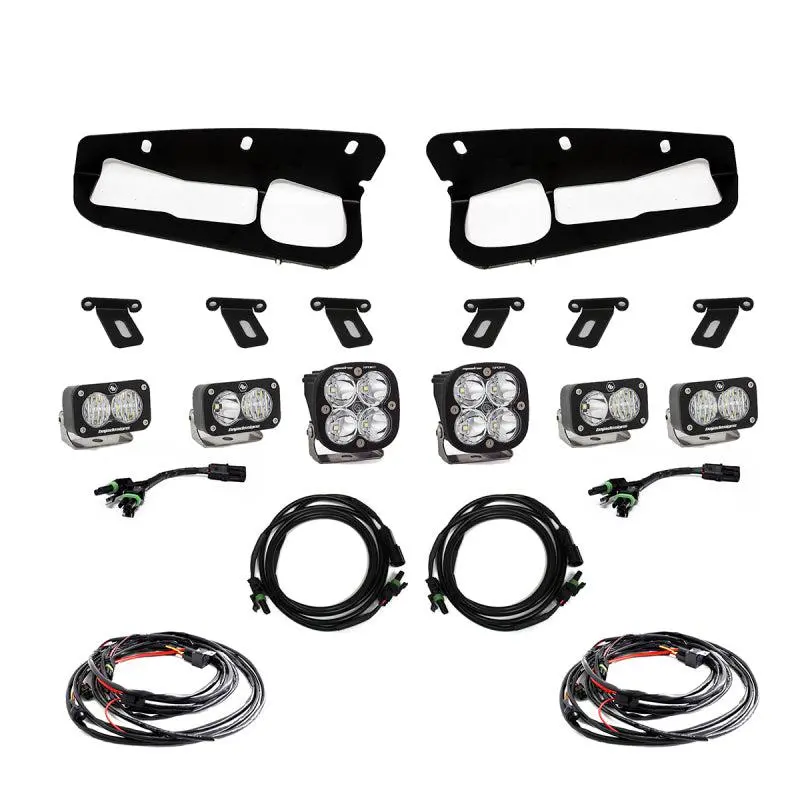 Baja Designs 2021+ Ford Bronco W/ Modular Bumperfog Pocket Kit Sportsmen | 447760 1