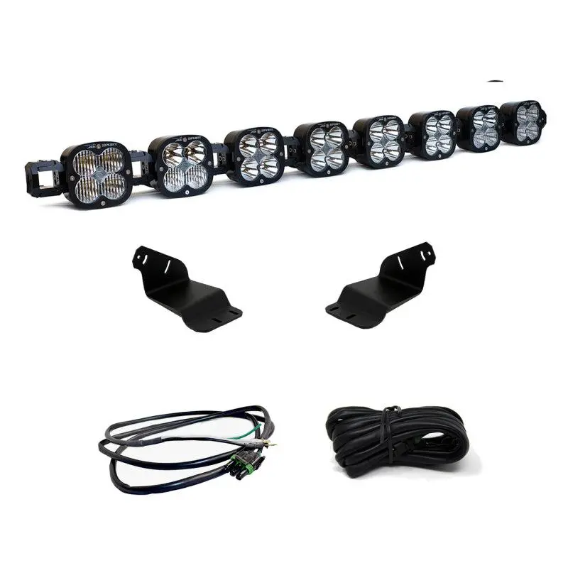 Baja Designs 2021+ Ford Bronco Roof Light Bar Kit 8 Xl Linkable W/Upfitter 1