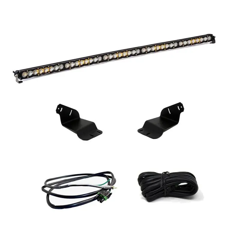Baja Designs 2021+ Ford Bronco Roof Light Bar Kit 50 S8 W/Upfitter | 447758Up 1