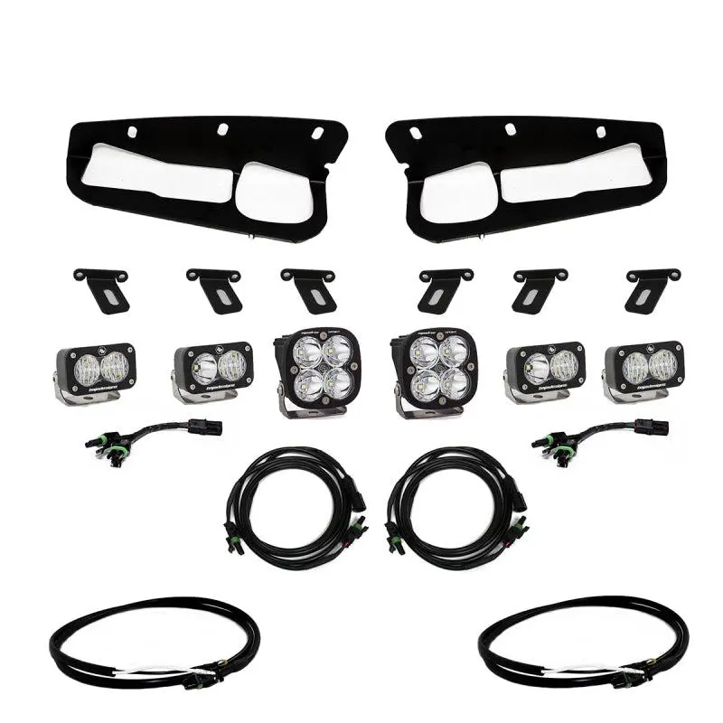 Baja Designs 2021+ Ford Bronco Fog Pocket Kit 21-Up Sportsmen W/Upfitter | 447760Up 1