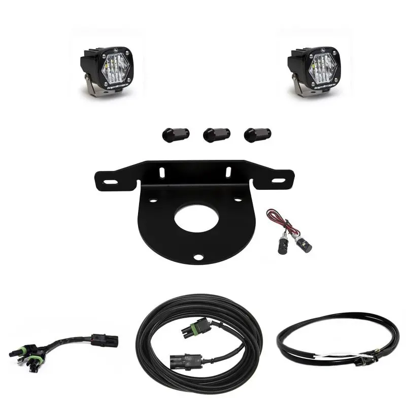 Baja Designs 2021+ Ford Bronco Dual S1 W/C Reverse Kit W/Upfitter | 447766Up 1