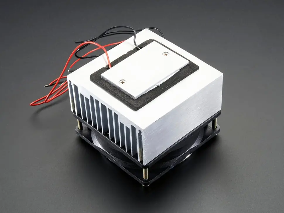 Peltier Thermo-Electric Cooler Module With Heatsink Assembly - 12V 5A 1