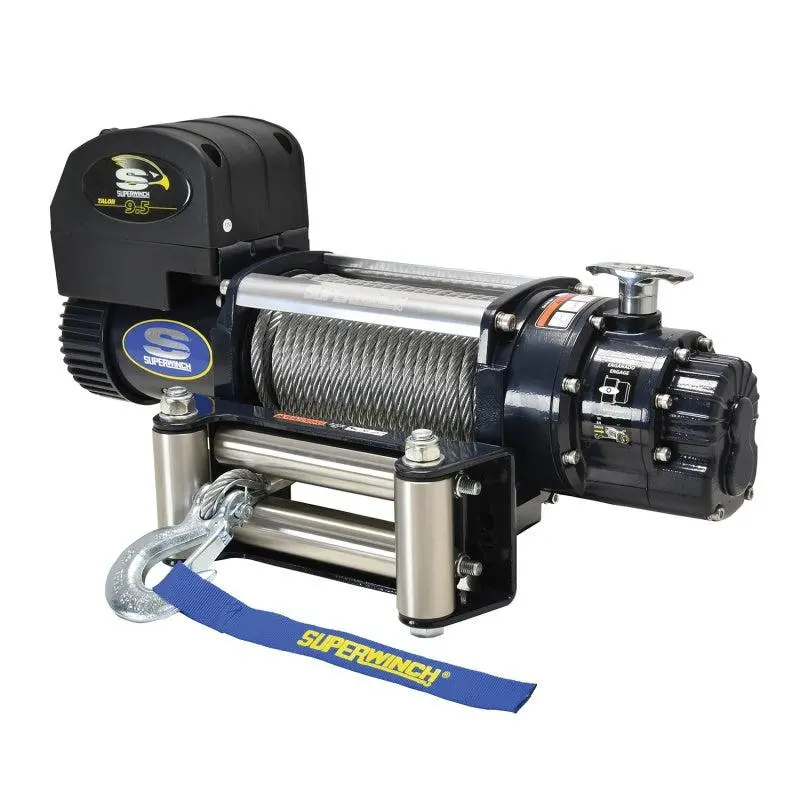 Superwinch Bronco 9500 Lbs 12V Dc 3/8In X 85Ft Steel Rope Talon 9.5 Winch | 1695200 1