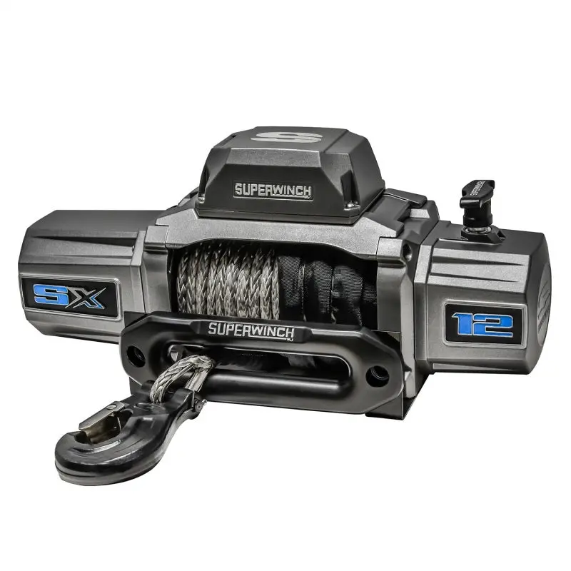 Superwinch Sx12sr Winch W/ Synthetic Rope For 2021+ Ford Bronco | 1712201 1