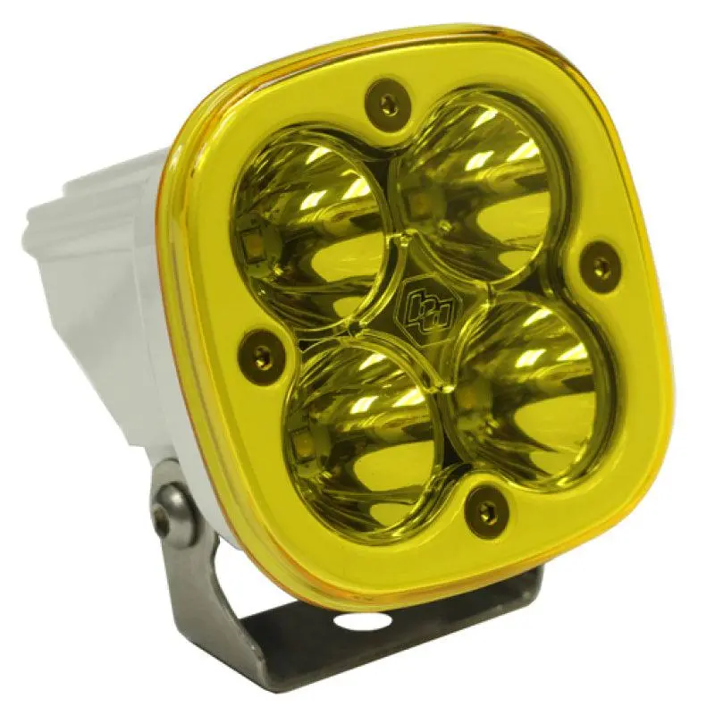 Baja Designs Squadron Pro Spot Pattern White Led Light Pod - Amber | 490011Wt 1