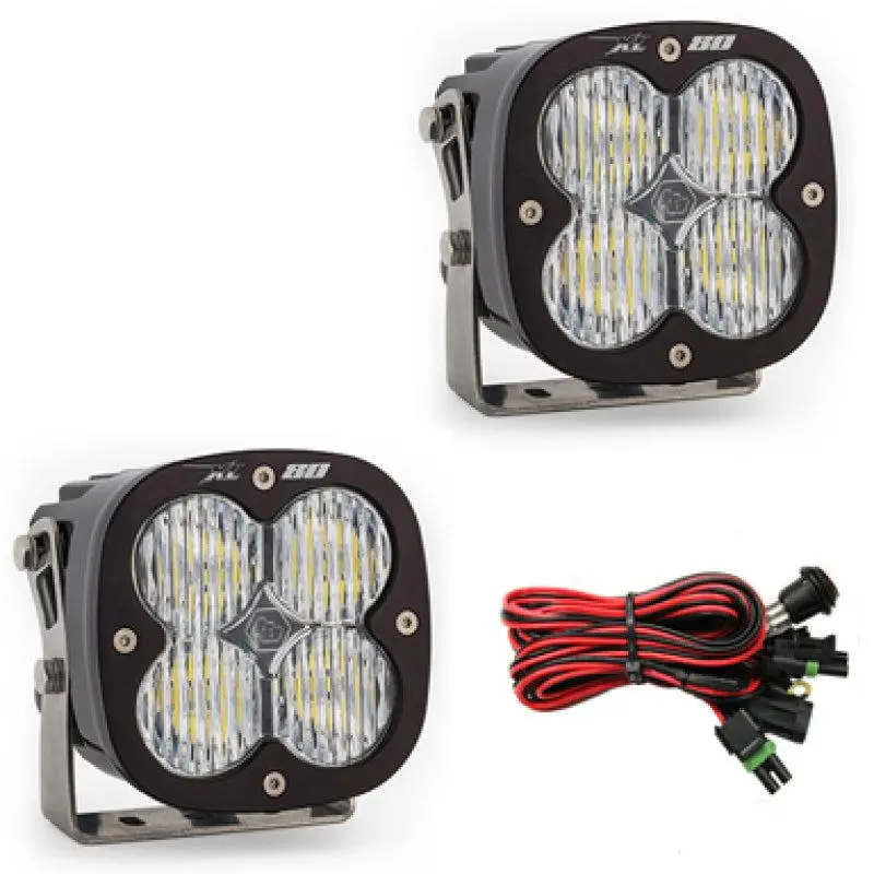 Baja Designs Xl80 Series Wide Cornering Pattern Led Light Pods | 677805 1
