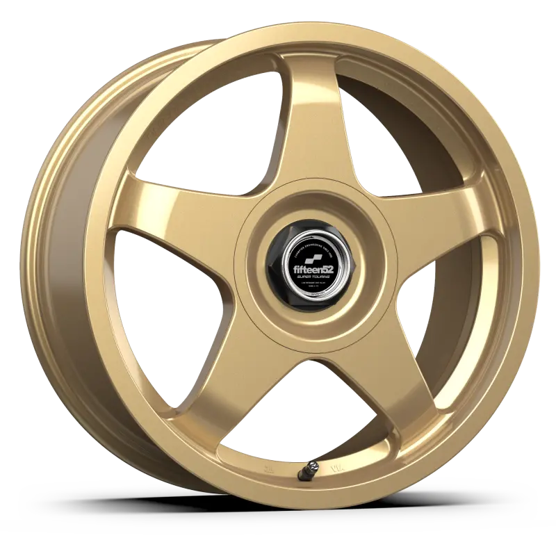 Fifteen52 Chicane 18X8.5 5X100/5X114.3 35Mm Et 73.1Mm Center Bore Gloss Gold Wheel 1