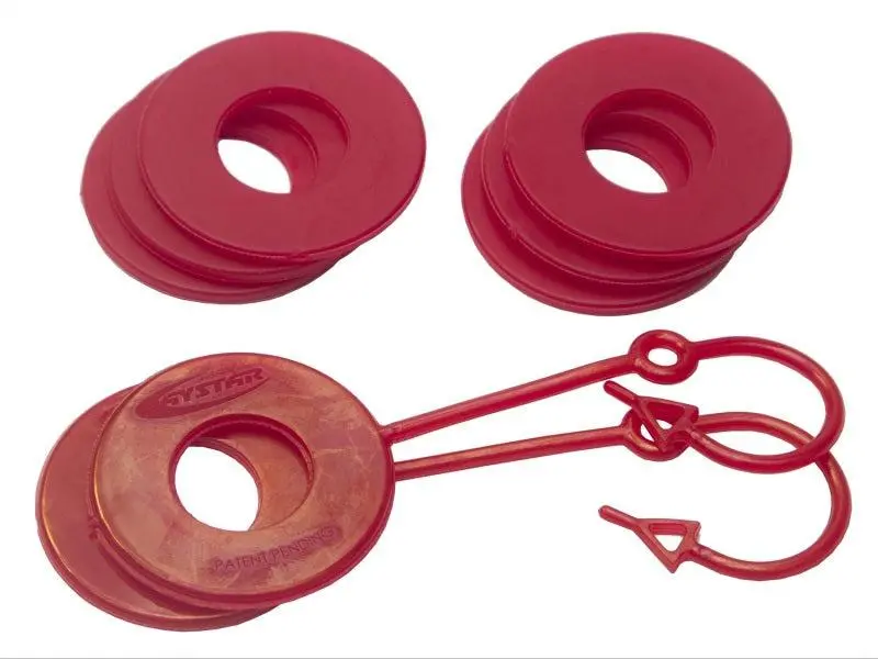 Daystar Red D Ring Isolator W/Lock Washer Kit 1