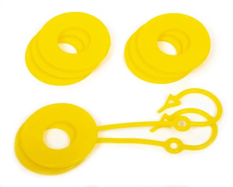Daystar Yellow D Ring Isolator W/Lock Washer Kit 1